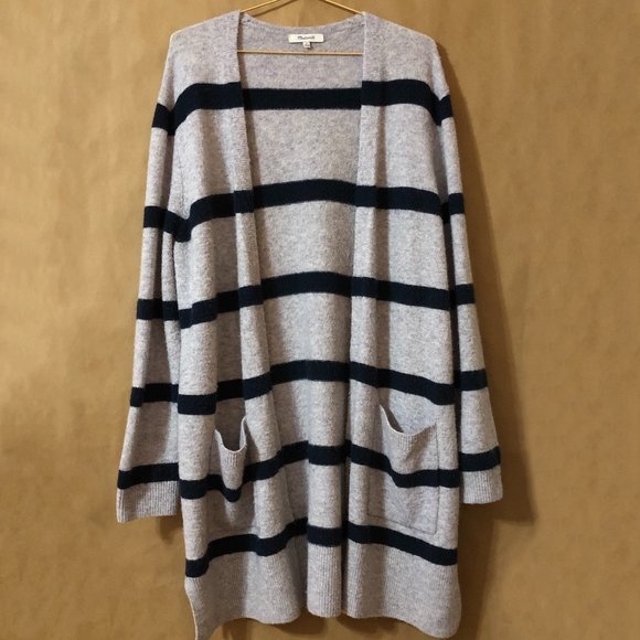 Madewell Sweaters - Madewell | Kent Cardigan Sweater in Stripe